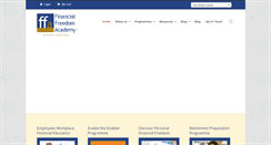 Desktop Screenshot of financialfreedomacademy.co.uk